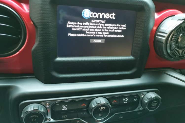 Used Jeep Wrangler  Audio And AC Panel