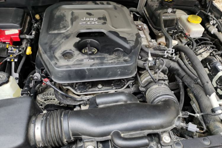 Used Jeep Wrangler  Engine Bay