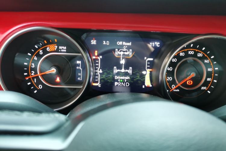 Used Jeep Wrangler  Instrument Cluster