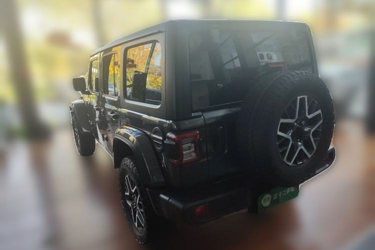 Used Jeep Wrangler 2024 2.0T Sahara Four-Door Edition Rear Left 45 Deg