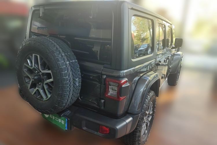 Used Jeep Wrangler 2024 2.0T Sahara Four-Door Edition Rear Right 45 Deg