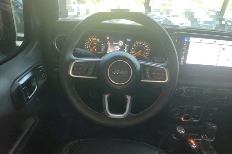 Used Jeep Wrangler 2024 2.0T Sahara Four-Door Edition Steering Wheel