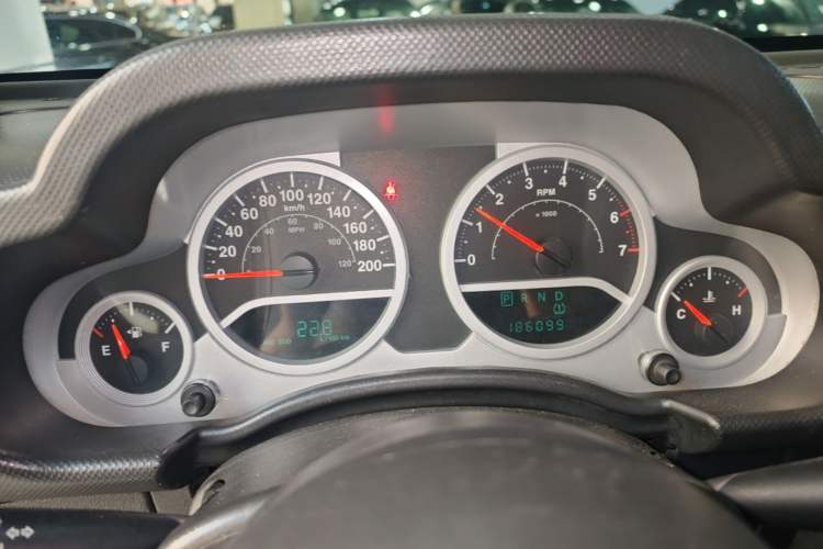 Used Jeep Wrangler 2008 3.8L Sahara Four-Door Edition Instrument Cluster