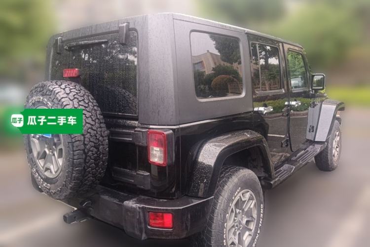 Used Jeep Wrangler 2008 3.8L Sahara Four-Door Edition Rear Right 45 Deg