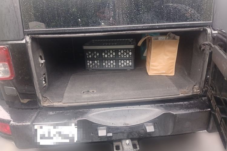 Used Jeep Wrangler 2008 3.8L Sahara Four-Door Edition Trunk