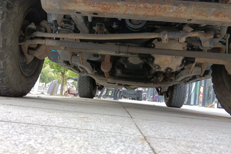 Used Jeep Wrangler 2008 3.8L Sahara two-door model Chassis Front