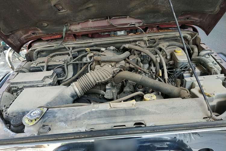 Used Jeep Wrangler 2008 3.8L Sahara two-door model Engine Bay