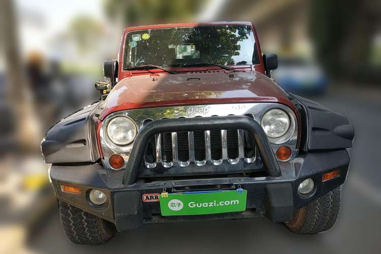 Used Jeep Wrangler 2008 3.8L Sahara two-door model Front