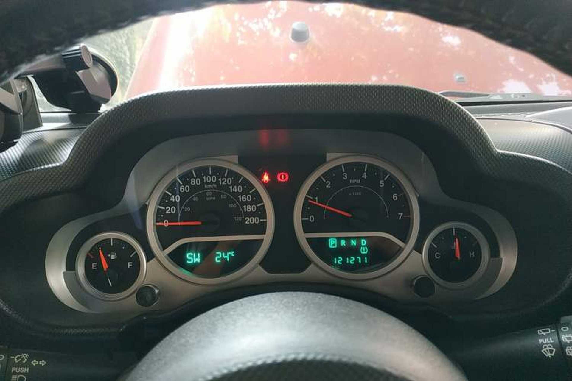 Used Jeep Wrangler 2008 3.8L Sahara two-door model Instrument Cluster