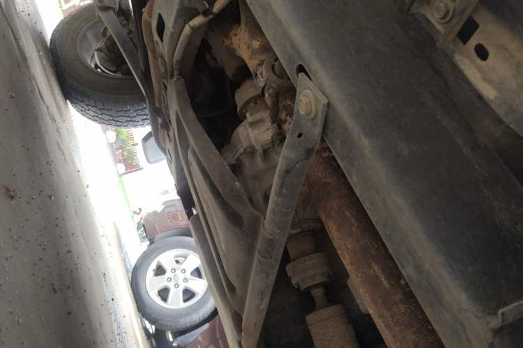 Used Jeep Wrangler 2009 3.8L Rubicon four-door model Chassis Front Left