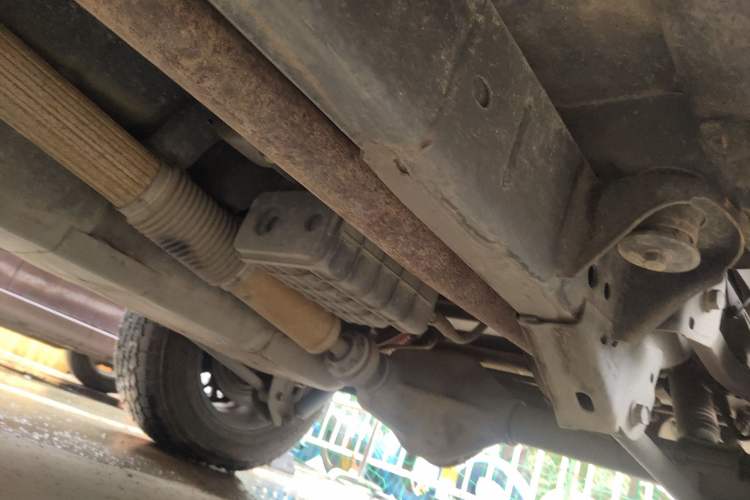 Used Jeep Wrangler 2009 3.8L Rubicon four-door model Chassis Rear Left