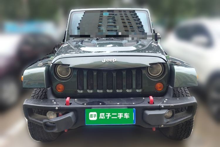 Used Jeep Wrangler 2009 3.8L Rubicon four-door model Front