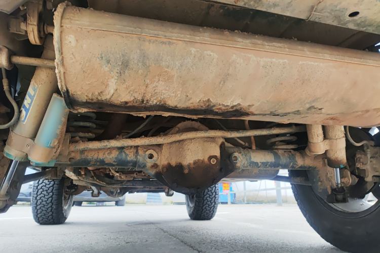 Used Jeep Wrangler 2010 3.8L Sahara two-door model Chassis Rear
