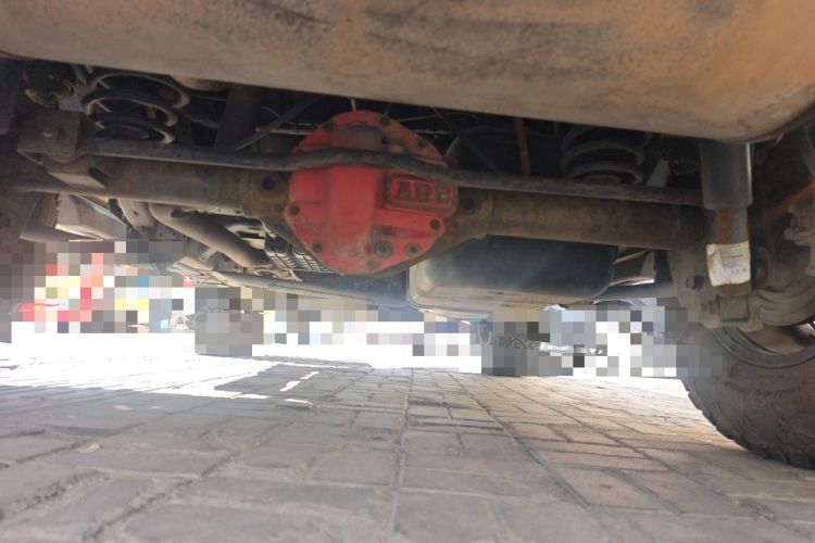 Used Jeep Wrangler 2010 3.8L Sahara two-door model Chassis Rear