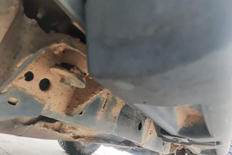 Used Jeep Wrangler 2010 3.8L Sahara two-door model Chassis Rear Right