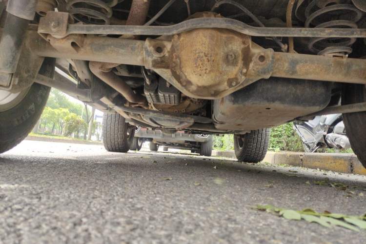 Used Jeep Wrangler 2010 3.8L Sahara two-door model Chassis Rear