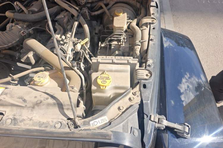 Used Jeep Wrangler 2010 3.8L Sahara two-door model Engine Bay Left