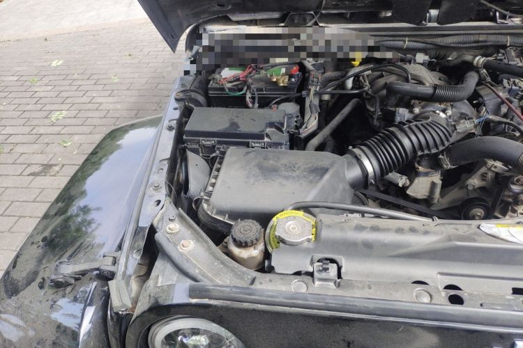 Used Jeep Wrangler 2010 3.8L Sahara two-door model Engine Bay Right