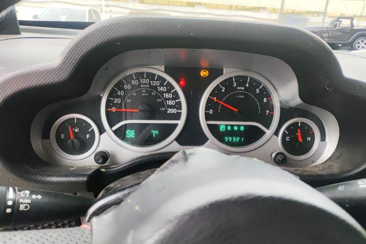 Used Jeep Wrangler 2010 3.8L Sahara two-door model Instrument Cluster