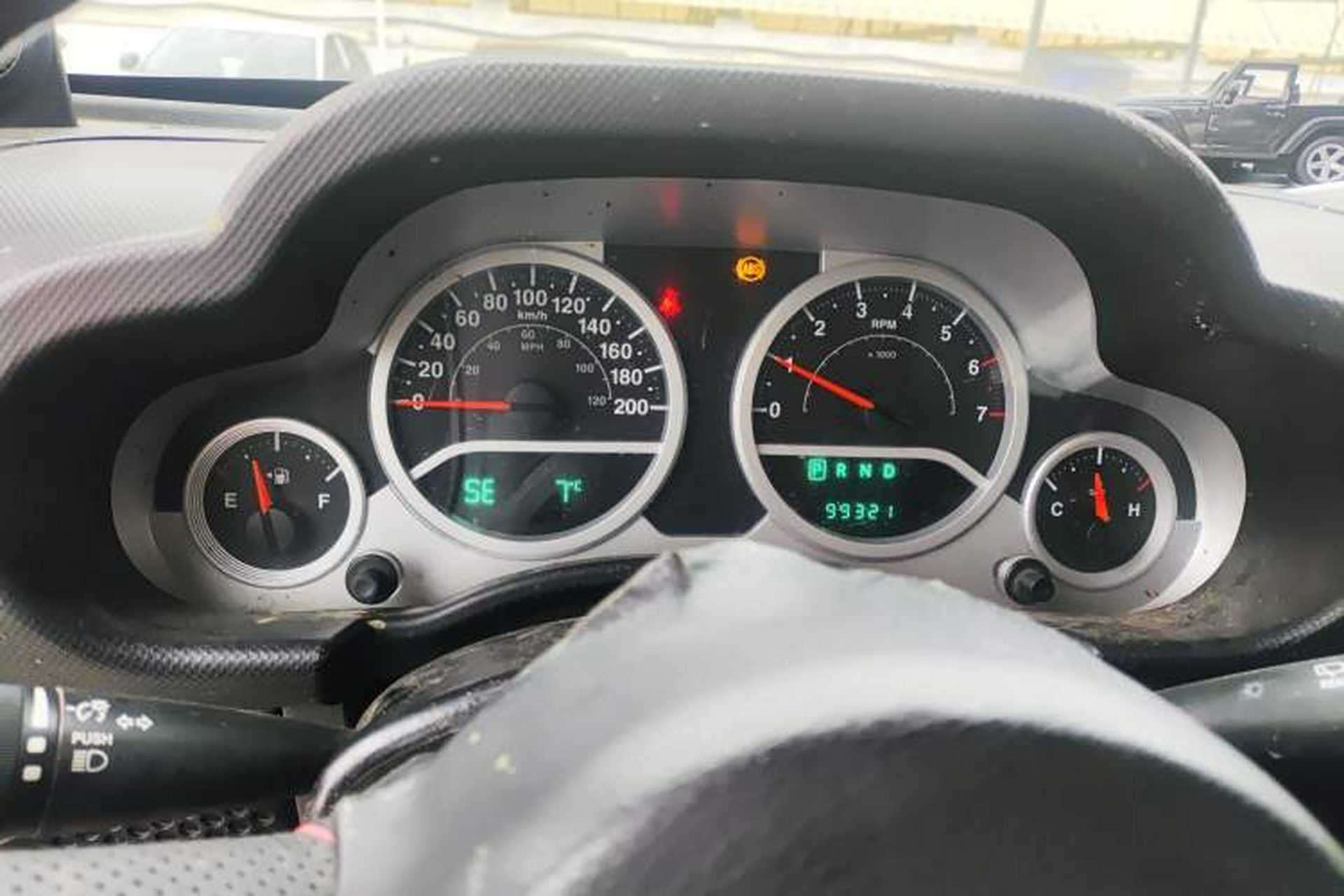 Used Jeep Wrangler 2010 3.8L Sahara two-door model Instrument Cluster