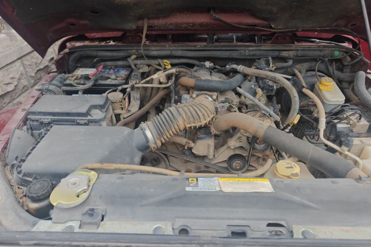 Used Jeep Wrangler 2010 3.8L Sahara Four-Door Edition Engine Bay