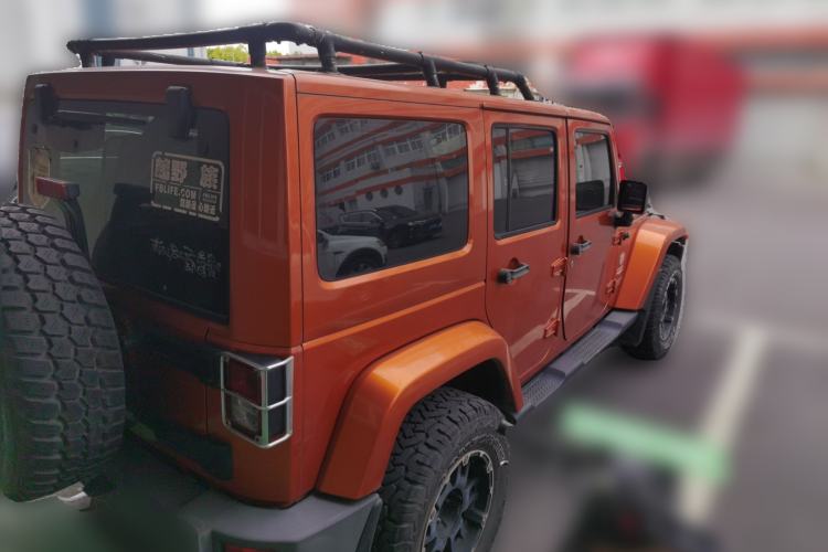 Used Jeep Wrangler 2010 3.8L Sahara Four-Door Edition Rear Right 45 Deg