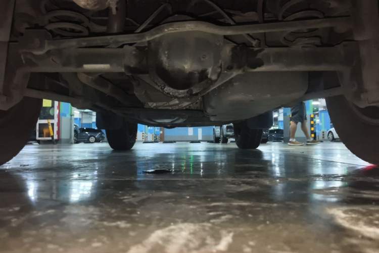 Used Jeep Wrangler 2011 3.8L Sahara two-door model Chassis Rear