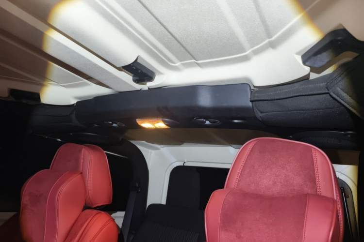 Used Jeep Wrangler 2011 3.8L Sahara two-door model Headliner