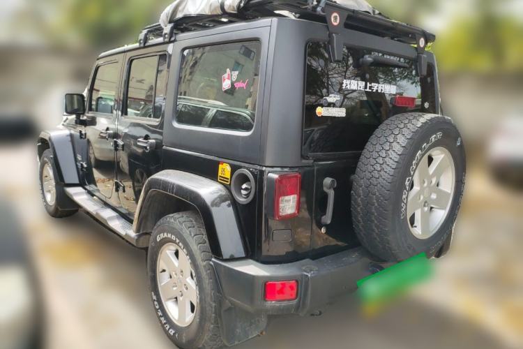 Used Jeep Wrangler 2011 3.8L Sahara Four-Door Edition Rear Left 45 Deg