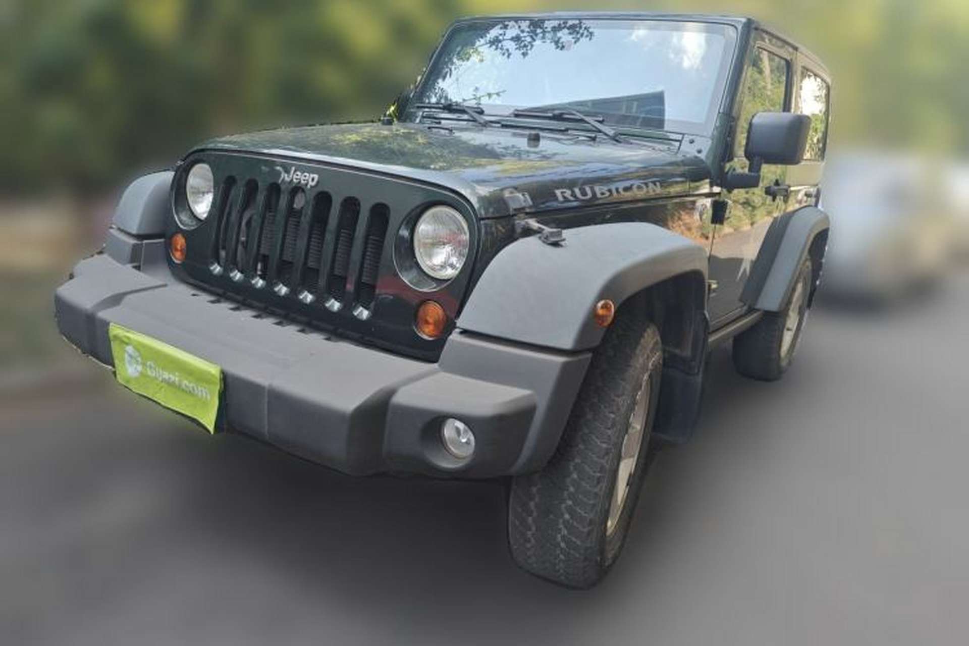 Used Jeep Wrangler 2011 3.8L Rubicon two-door version Front Left 45 Deg