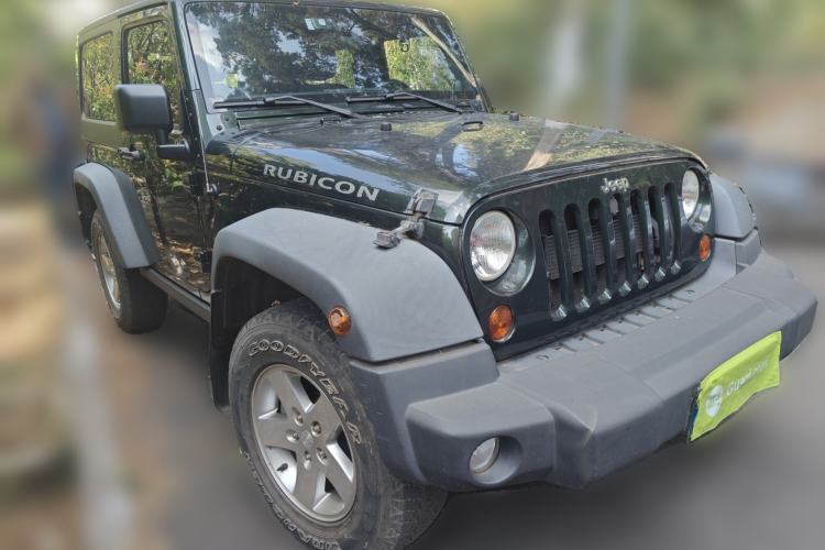 Used Jeep Wrangler 2011 3.8L Rubicon two-door version Front Right 45 Deg