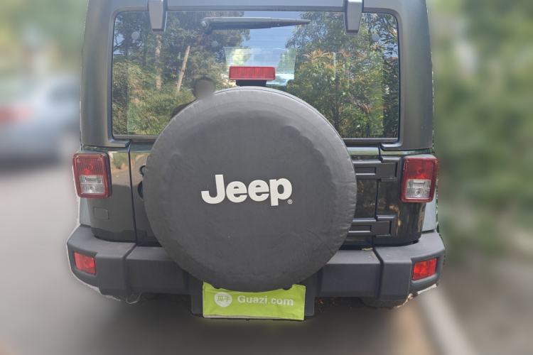 Used Jeep Wrangler 2011 3.8L Rubicon two-door version Rear