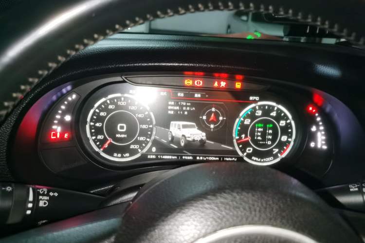 Used Jeep Wrangler 2011 3.8L Sahara Four-Door Edition Instrument Cluster