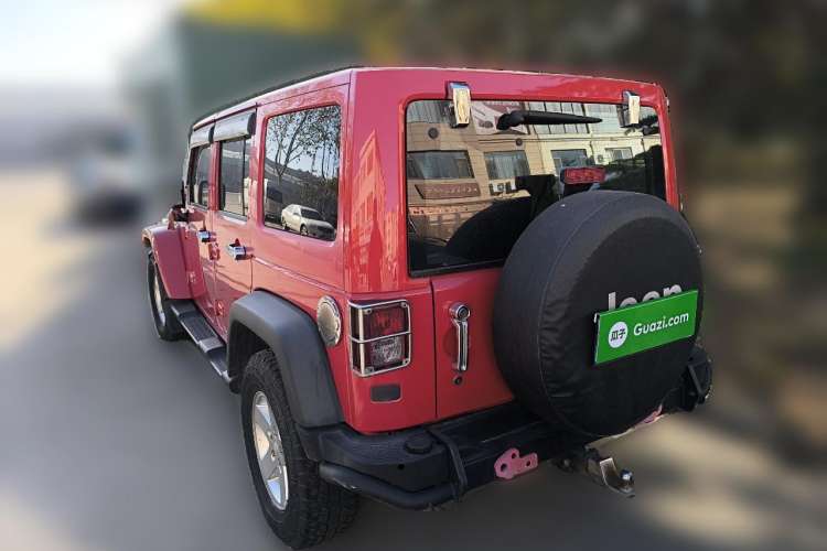 Used Jeep Wrangler 2011 3.8L Sahara Four-Door Edition Rear Left 45 Deg