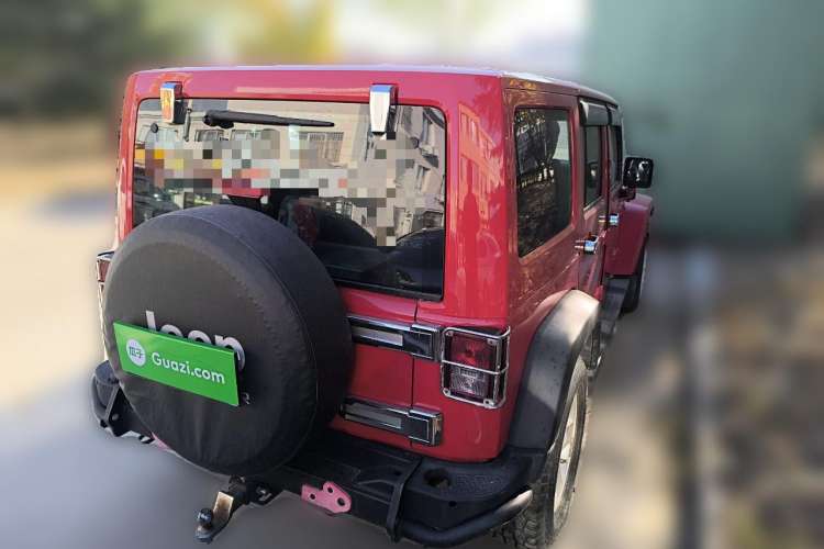 Used Jeep Wrangler 2011 3.8L Sahara Four-Door Edition Rear Right 45 Deg