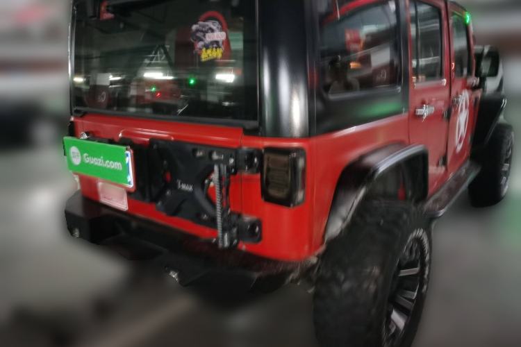 Used Jeep Wrangler 2011 3.8L Sahara Four-Door Edition Rear Right 45 Deg