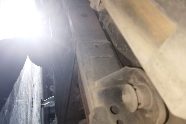 Used Jeep Wrangler 2011 3.8L Rubicon two-door version Chassis Rear Left