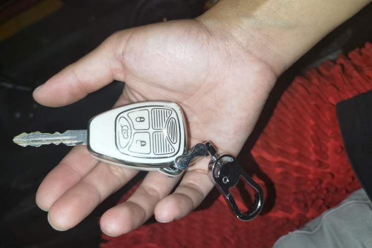 Used Jeep Wrangler 2011 3.8L Rubicon two-door version Vehicle Key
