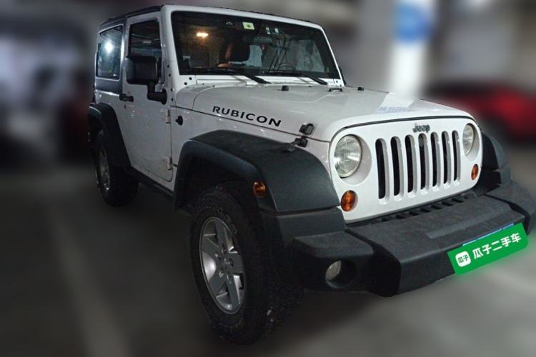 Used Jeep Wrangler 2011 3.8L Rubicon two-door version Front Right 45 Deg