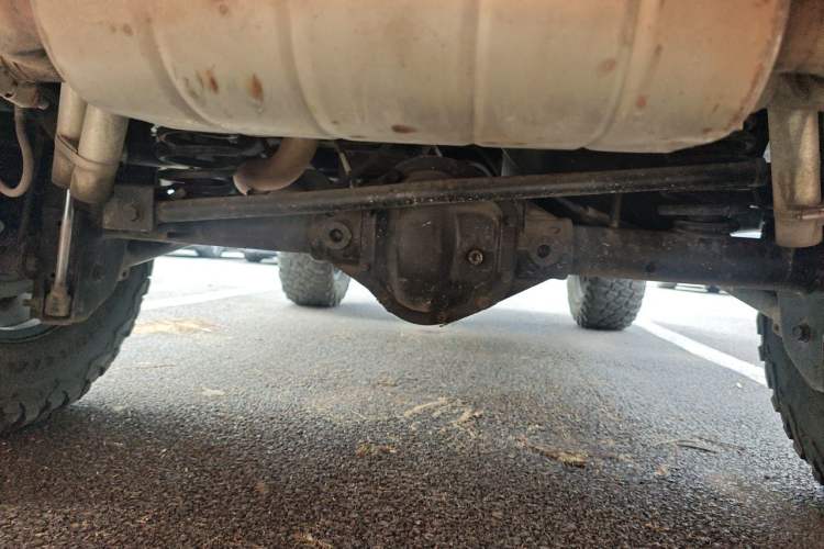 Used Jeep Wrangler 2012 3.6L Sahara two-door version Chassis Rear