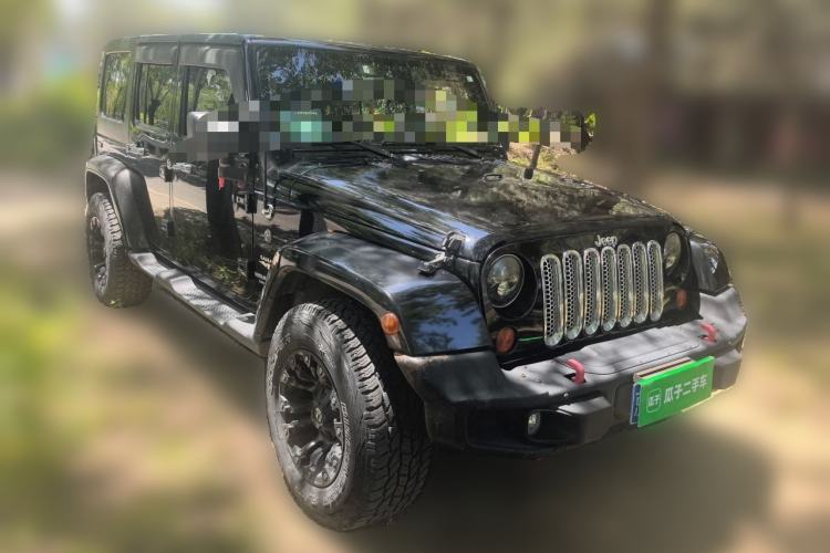 Used Jeep Wrangler 2012 3.6L Sahara Four-Door Edition Front Right 45 Deg