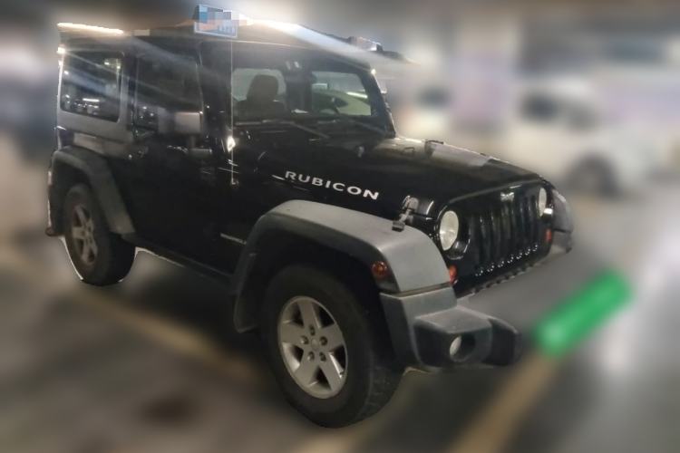 Used Jeep Wrangler 2012 3.6L Sahara two-door version Front Right 45 Deg
