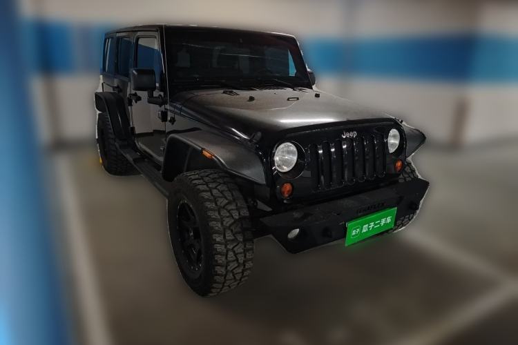 Used Jeep Wrangler 2012 3.6L Sahara Four-Door Edition Front Right 45 Deg