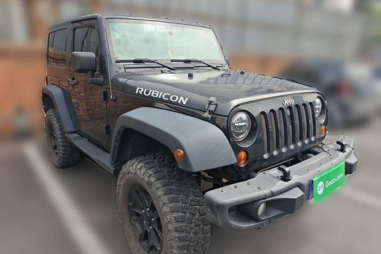 Used Jeep Wrangler 2012 3.6L Sahara two-door version Front Right 45 Deg