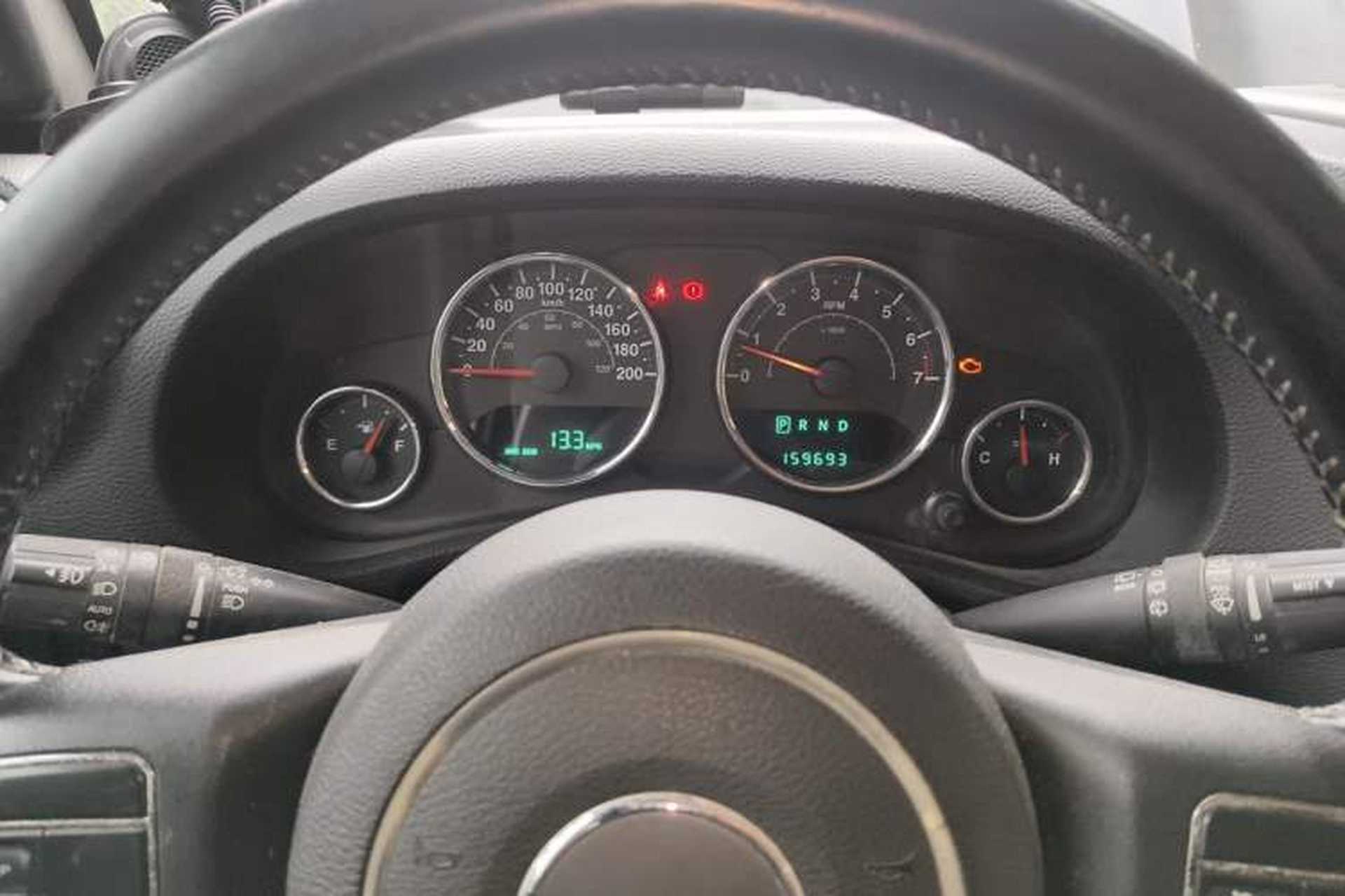 Used Jeep Wrangler 2012 3.6L Sahara Four-Door Edition Instrument Cluster