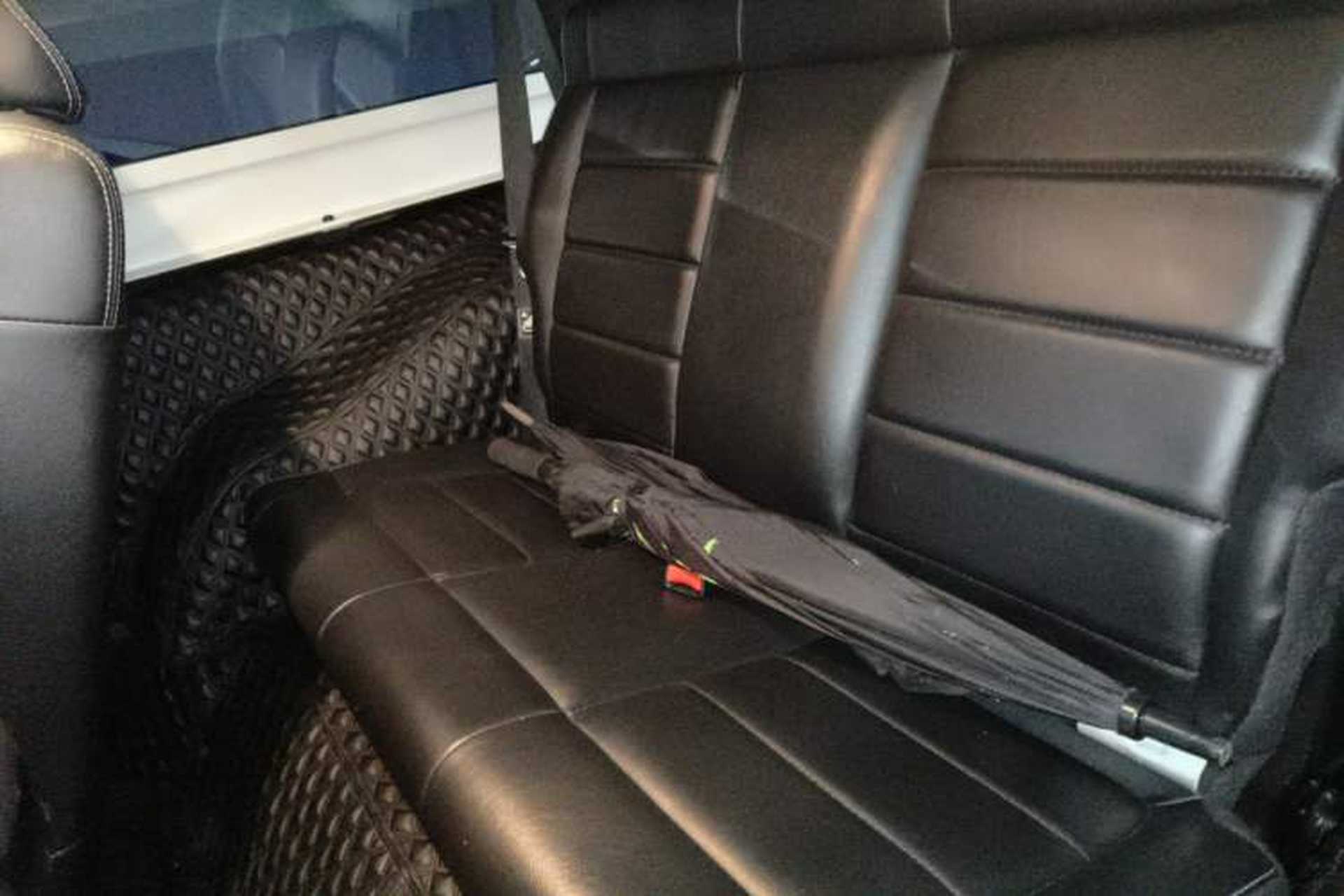 Used Jeep Wrangler 2012 3.6L Sahara two-door version Left Rear Seat