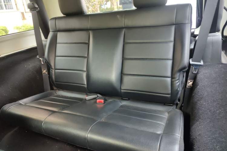 Used Jeep Wrangler 2012 3.6L Sahara two-door version Left Rear Seat
