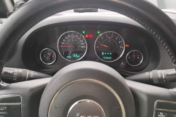 Used Jeep Wrangler 2012 3.6L Sahara Four-Door Edition Odometer Close Up