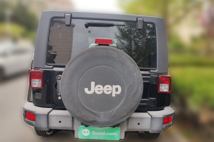 Used Jeep Wrangler 2012 3.6L Sahara two-door version Rear