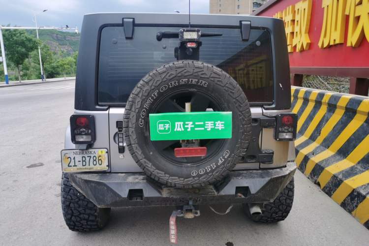 Used Jeep Wrangler 2012 3.6L Sahara Four-Door Edition Rear